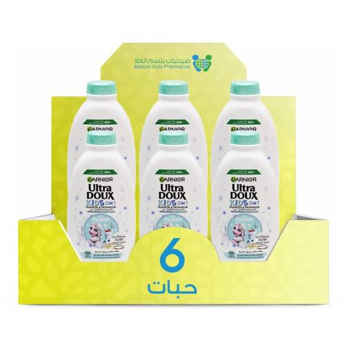 Ultra Doux Baby Shampoo & Conditioner Rice Cream & Oat Milk 2-in-1 400ml *6 Pack | Value Box