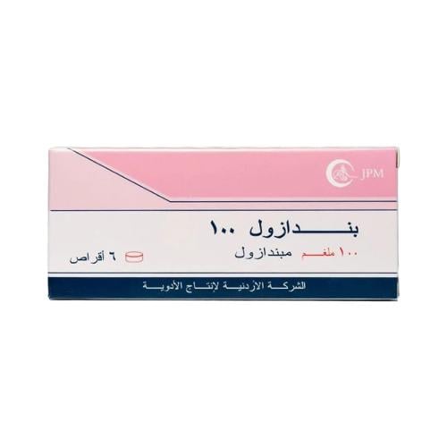 بندازول 100 مج 6 ق