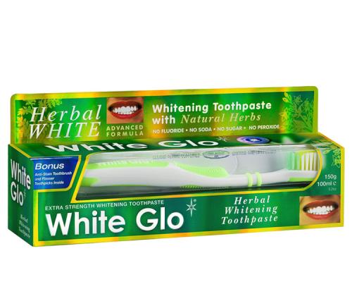 WHITE GLO TOOTH PAST HERBAL 100 ML