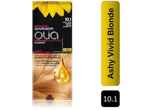 GARNIER HAIR DYE COLOR OLIA NO AMMONIA 10.1 ASHY VERY LIGHT BLOND