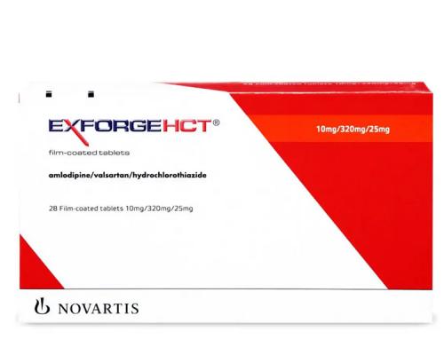 EXFORGE HCT 10/320/25MG