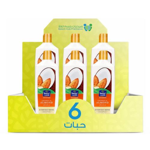 Parachute Coconut & Almond Shampoo 340ml *6 Bottles | Value Box