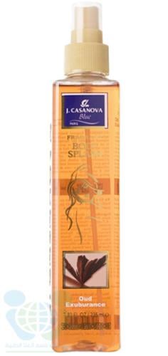 J CASANOVA BODY SPRAY OUD 235 ML
