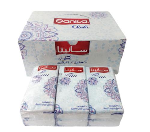 سانيتا مناديل جيب باكت 24 حبة