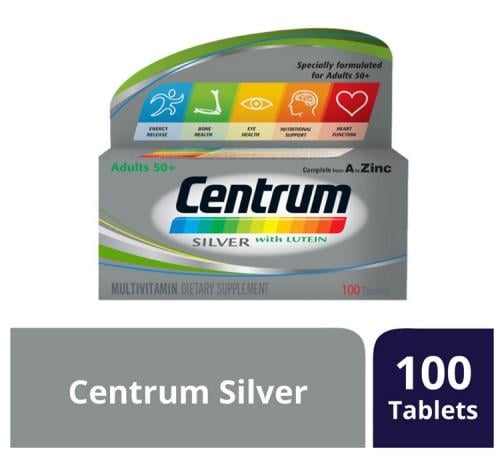 CENTRUM SILVER LUTEIN 100TAB