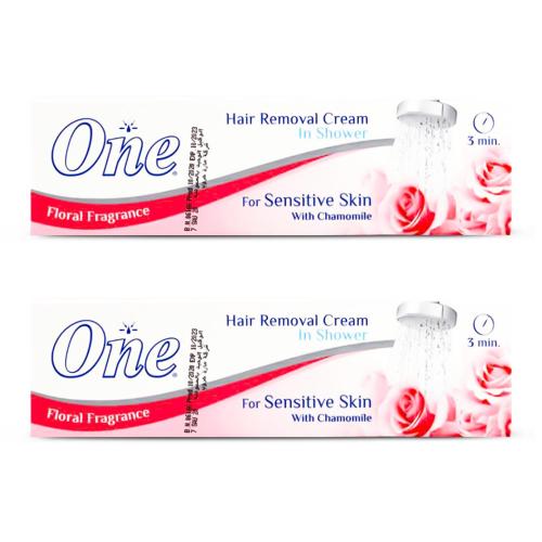 EVA ONE HAIR REMOVAL CREAM SENSITIVE SKIN 140GM OFFER 2 PCS