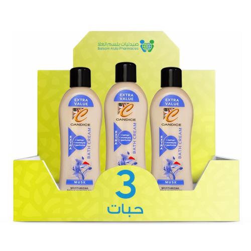 Candice Musk Shower Gel 1000ml *3 pieces | Value Box