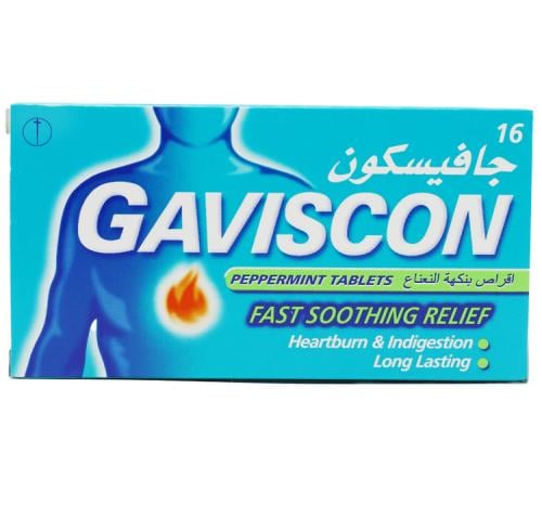 GAVISCON 16 TABLETS