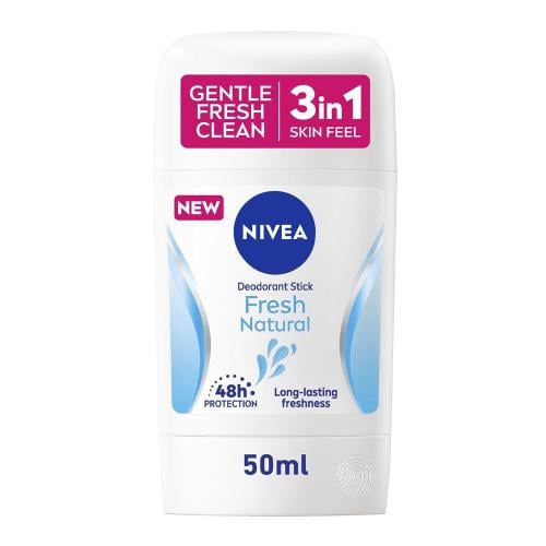 NIVEA DEODORANT STICK WOMEN FRESH NATURAL 50 ML