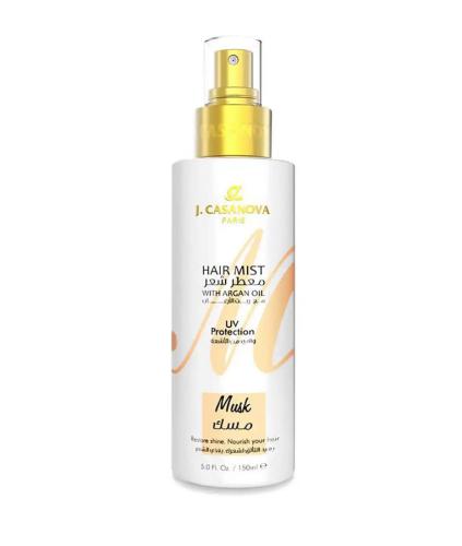 J CAZANOVA HAIR MIST WITH ARAGAN OIL MUSK 150ML