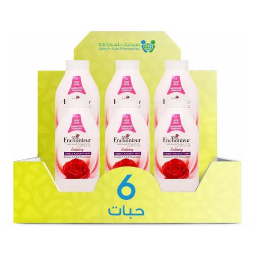 Enchanteur Body Lotion, Attractive Magic, 250ml * 6 pieces | Value Box