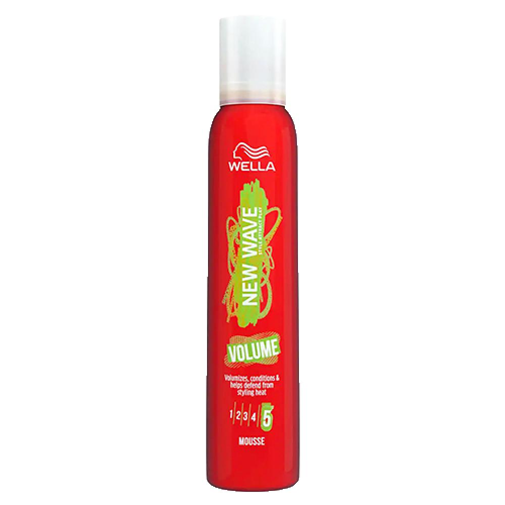 NEW WAVE HAIR MOUSSE HEAT PROTECT VOLUME 5 200 ML
