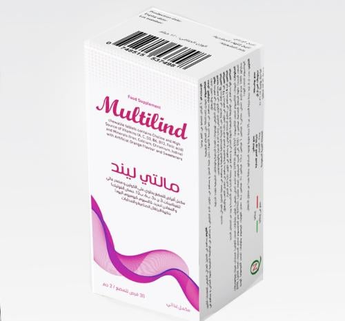 مالتي ليند 30 قرص
