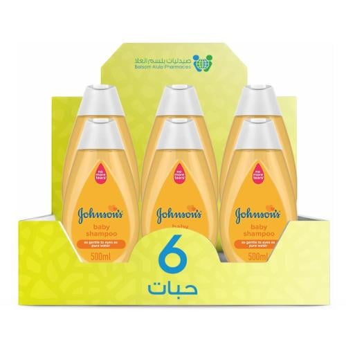 Johnson's Baby Shampoo 500ml New *6 Pack | Value Box