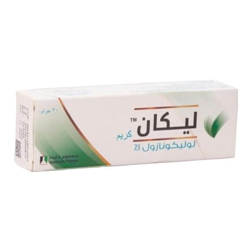 ليكان، 1%،كريم، مضاد للفطريات - 30 جم