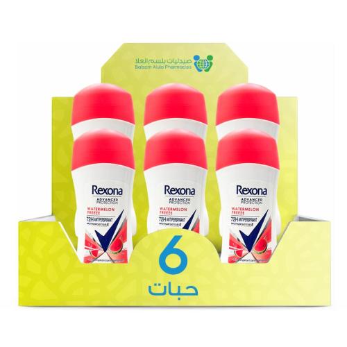 Rexona Advanced Protection Watermelon Imported Deodorant Stick 70g * 6 Sticks | Value Box