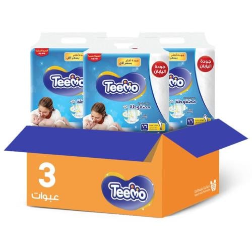Timo Baby Diapers Mega Pack Size [1] 76 Pieces * 2 Packs | Savings Box
