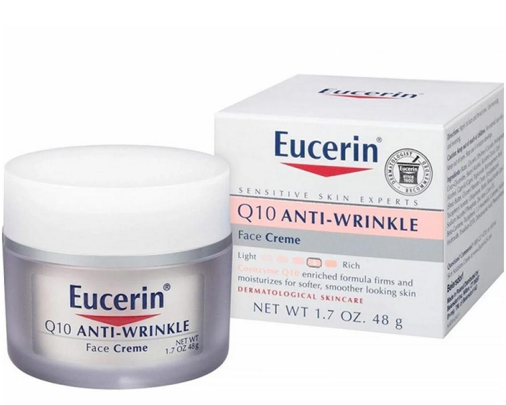 EUCERIN FACE CREAM Q10 ANTI-WRINKLE 48g