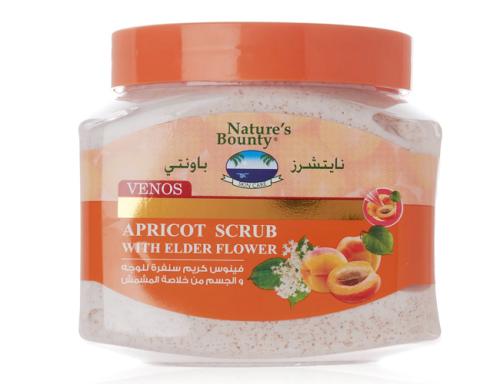 NATURES BOUNTY VENOS SCRUB WITH APRICOT EXTRACT 600 G