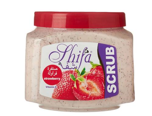 SHIFA SKIN SCRUB STRAWBERRY 500ML