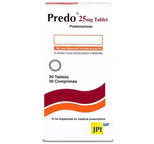 PREDO 25MG 30TAB