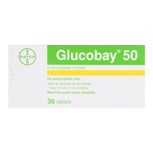 جلوكوباي 50 مج حبوب 30 ق
