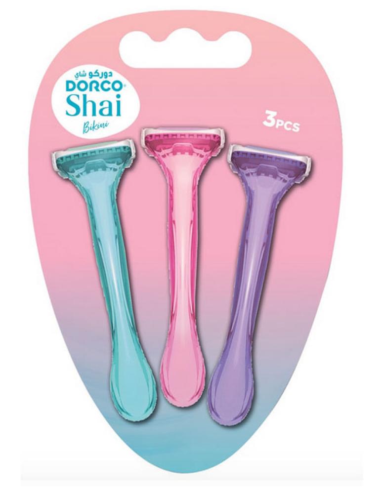 DORCO WOMEN RAZOR SHAI BIKINI 3 PCS