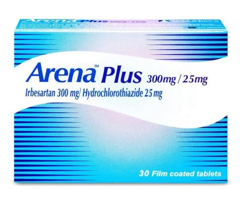 ARENA PLUS 300/25MG TAB