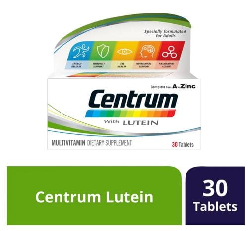 CENTRUM WITH LUTEIN 30TAB