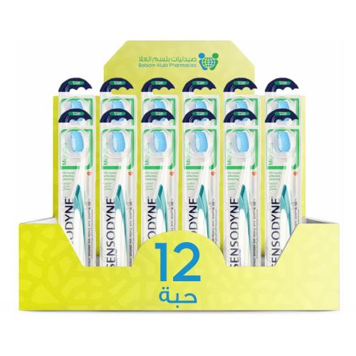 Sensodyne Thorough & Effective Cleaning Toothbrush *12 Brushes | Value Box