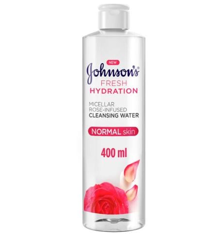 Johnson's Micellar Fresh Hydration Rose Water for Normal Skin 400ml