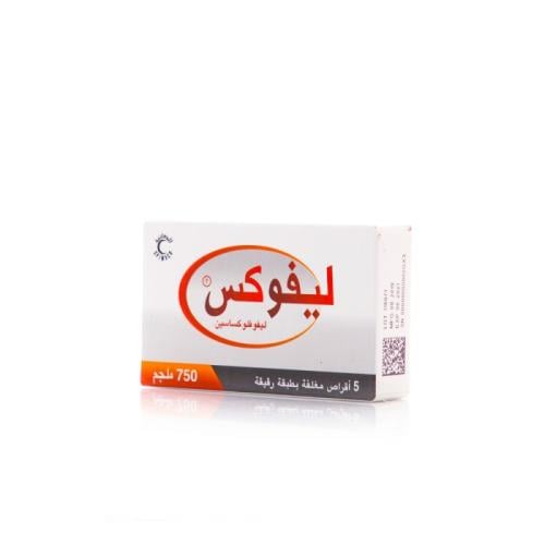 LEVOX 750MG 5TAB