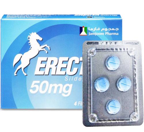 ERECTA 50MG 4TAB
