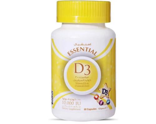 ESSENTIAL D3 10000 IU 60CAP