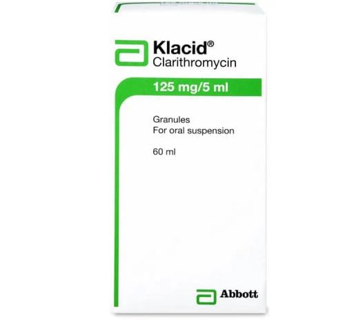 KLACID 125 MG/5ML SUSP 60 ML