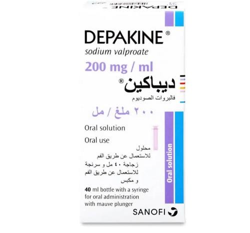DEPAKINE 200MG SYRP 40ML