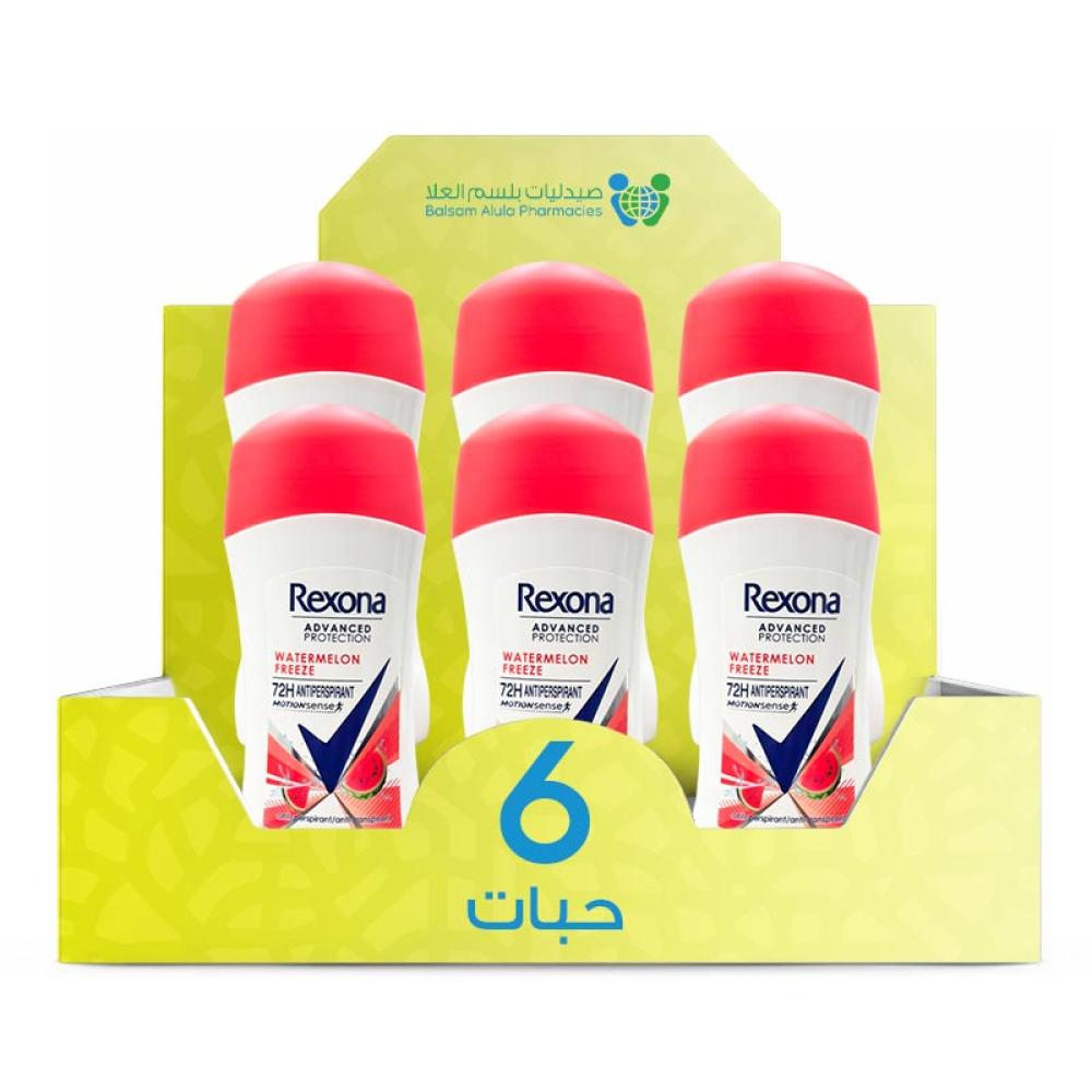 Rexona Advanced Protection Watermelon Imported Deodorant Stick 70g * 6 Sticks | Value Box