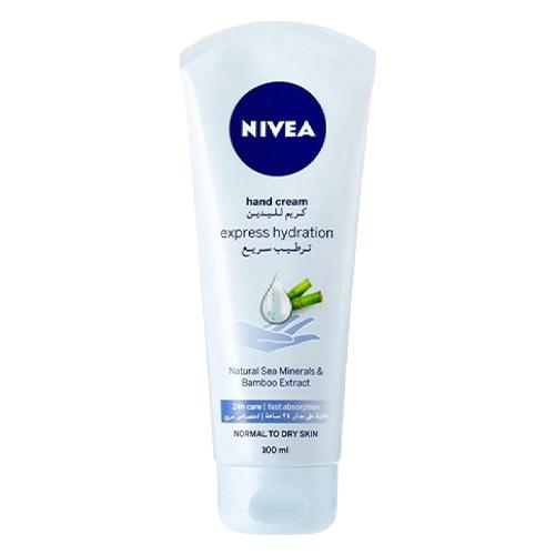 NIVEA HAND CREAM MOISTURIZING EXPRESS HYDRATION TUBE 100 ML