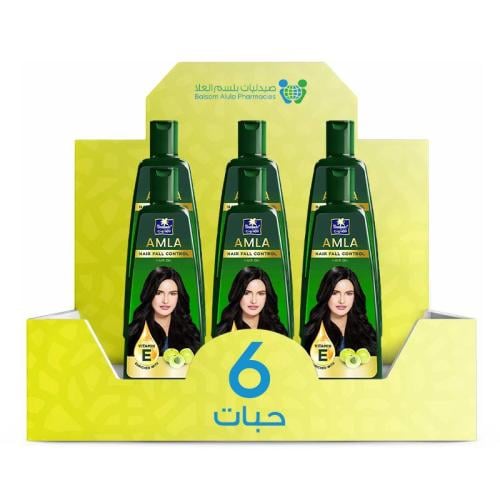 Parachute Amla Hair Oil for Hair Loss Control 500ml * 6 Bottles | Value Box