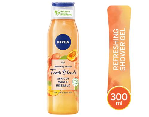 NIVEA SHOWER GEL MANGO AND APRICOT 300 ML