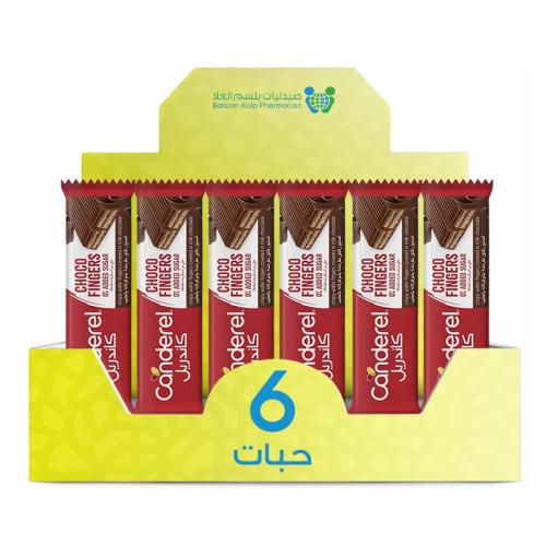 Canderel Chocolate Sticks 21.5g *6 pieces | Value Box