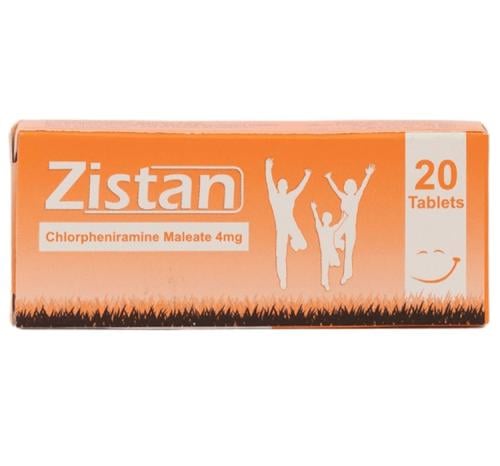 ZISTAN 4 MG 20 TAB