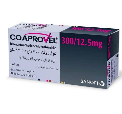 CO APROVEL 300/12.5 MG 28 TAB
