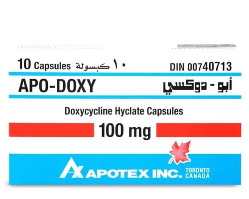 APO-DOXY 100MG 10CAP