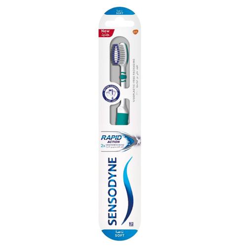 SENSODYNE TOOTHBRUSH RAPIDACTION SOFT