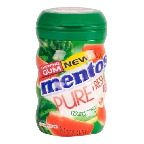 Mentos Pure Fresh Watermelon Chewing Gum, 50 pieces