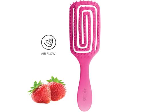 KILLYS HAIR BRUSH STRAWBERRY 417759