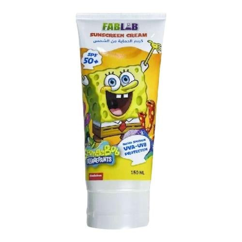 Fab Lab SpongeBob Sunscreen Cream 150ml