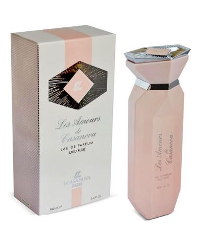 جي كازانوفا عطر ليز امور عود روز 100 مل