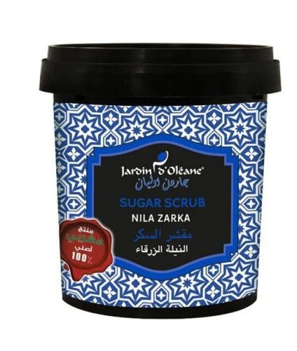 JARDIN OLEANE SUGAR SCRUB WITH ARAGAN AND INGIGO BLUE 600GM